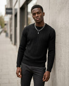 Statement Street - Lakot | Strukturiert Gestrickt Pullover Herren