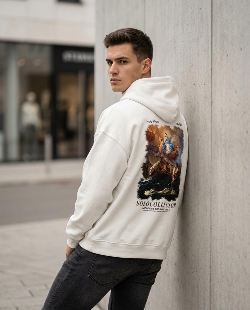 Statement Street - Divek | Bedruckter Oversized Hoodie Unisex