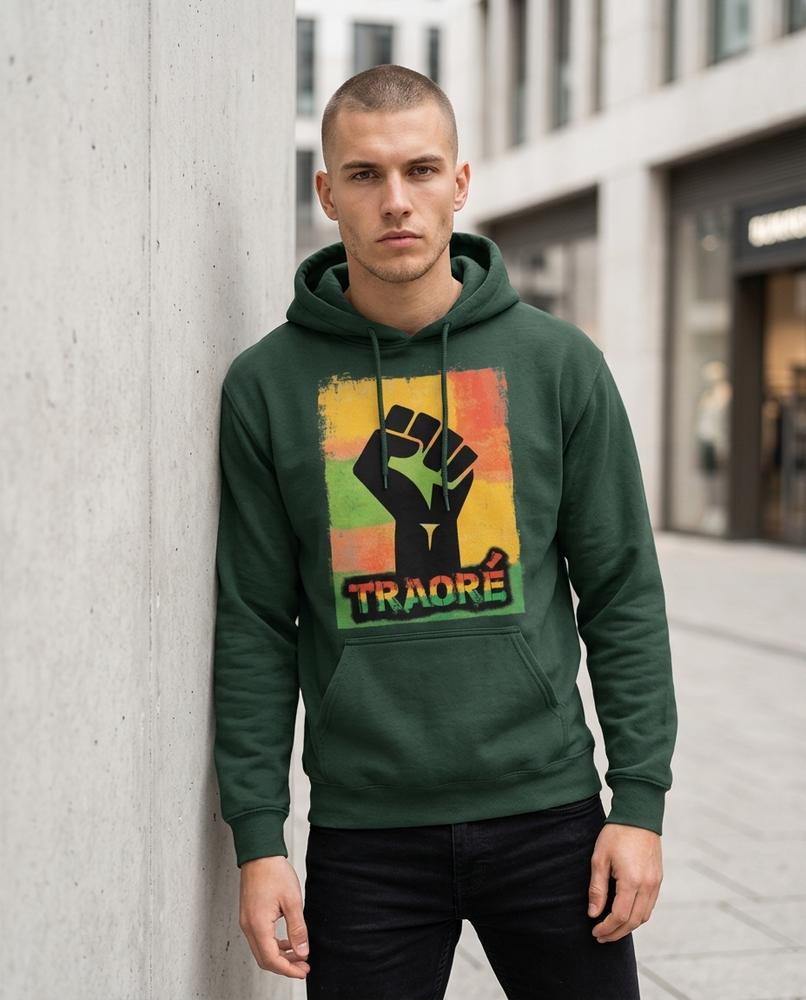 Statement Street - Nilal | Langärmliger Bedruckter Hoodie Unisex