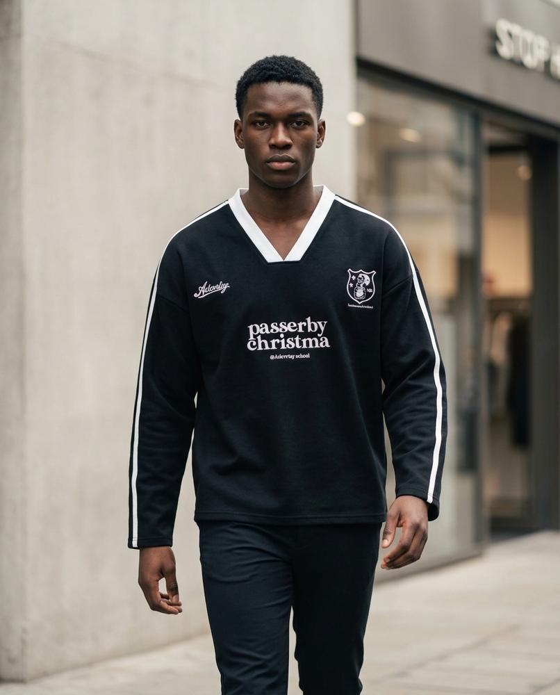 Statement Street - Cizol | Langärmliges Besticktes Shirt Unisex