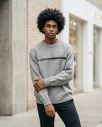 Statement Street - Lawik | Strukturiert Langärmlig Pullover Unisex