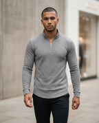 Statement Street - Eihal | Strukturiert Langärmlig Pullover Herren