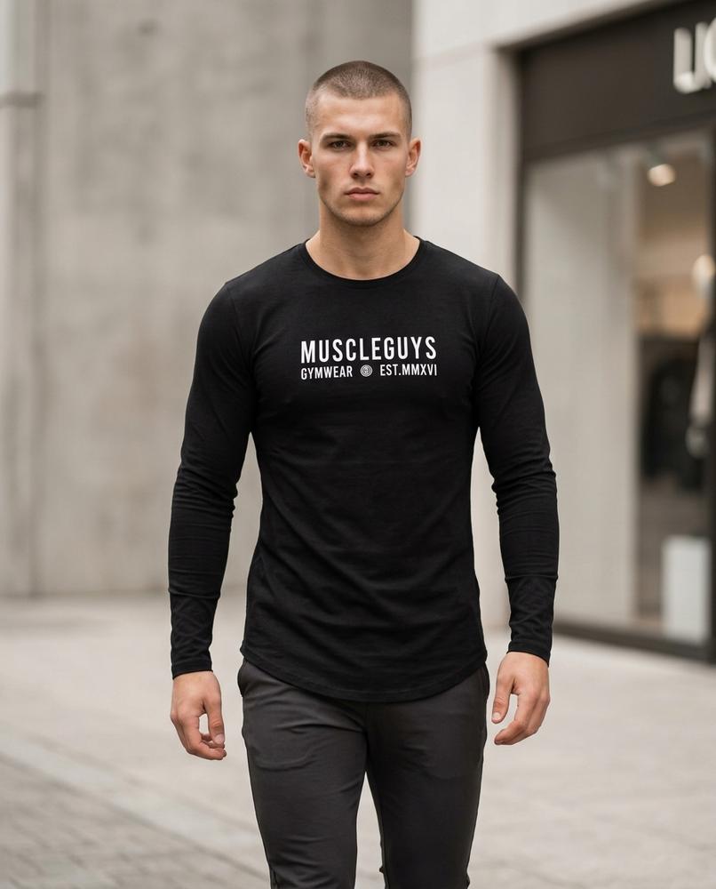 Statement Street - Lanon | Langärmlig Körperbetont Shirt Herren