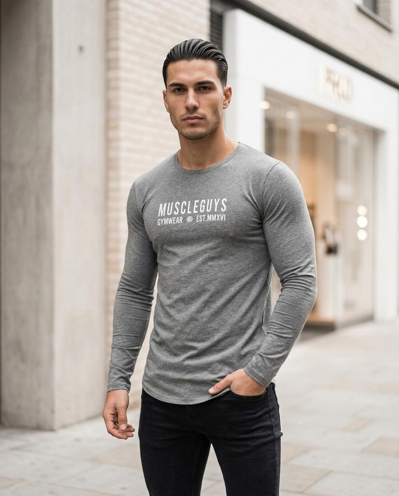 Statement Street - Lanon | Langärmlig Körperbetont Shirt Herren