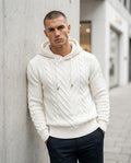 Statement Street - Sugek | Formgestrickter Strukturierter Hoodie Herren