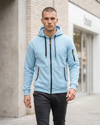 Statement Street - Kedin | Gefütterter Reißverschluss Hoodie Herren