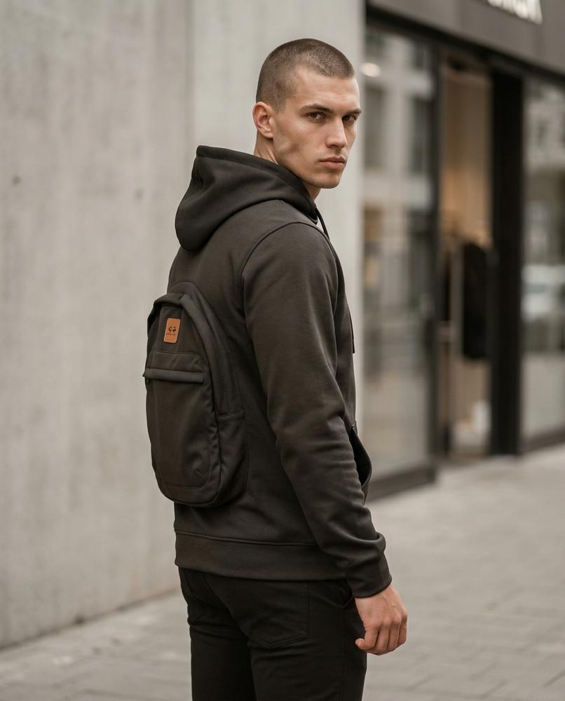 Statement Street - Magas | Funktional Kapuzen Hoodie Herren