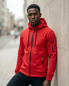 Statement Street - Kedin | Gefütterter Reißverschluss Hoodie Herren