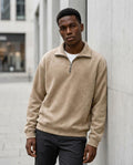 Statement Street - Cadur | Hochschließend Gewaschen Sweatshirt Herren