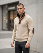 Statement Street - Rehek | Gerippter Gefütterter Pullover Herren