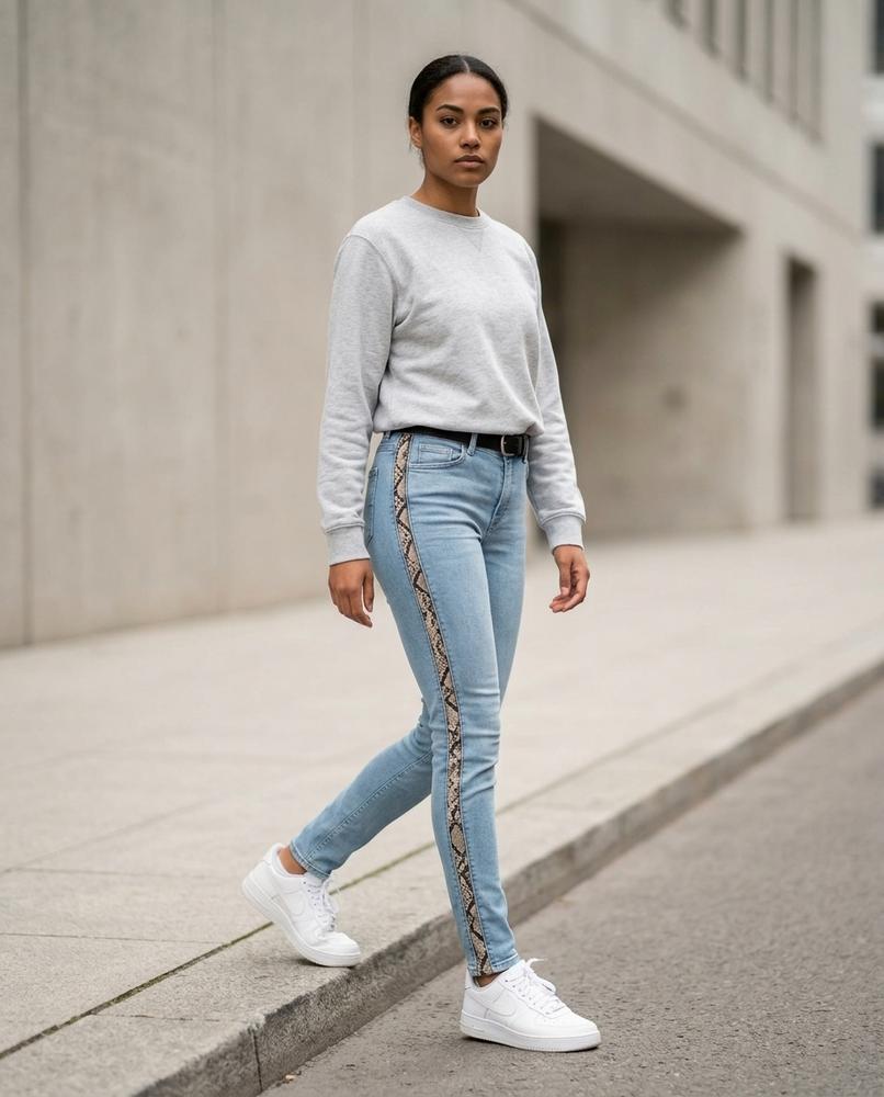 Statement Street - Cadur | Hochschließend Gewaschen Sweatshirt Herren