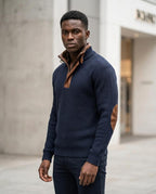 Statement Street - Rehek | Gerippter Gefütterter Pullover Herren