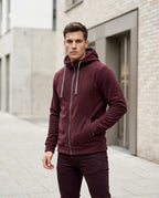 Statement Street - Cadur | Hochschließend Gewaschen Sweatshirt Herren