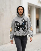 Statement Street - Nakuv | Bedruckter Weit Geschnittener Hoodie Unisex