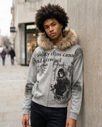 Statement Street - Nifim | Bedruckte Gefütterte Jacke Unisex