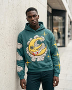 Statement Street - Cower | Bestickter Sweat Hoodie Unisex