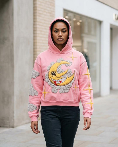 Statement Street - Cower | Bestickter Sweat Hoodie Unisex