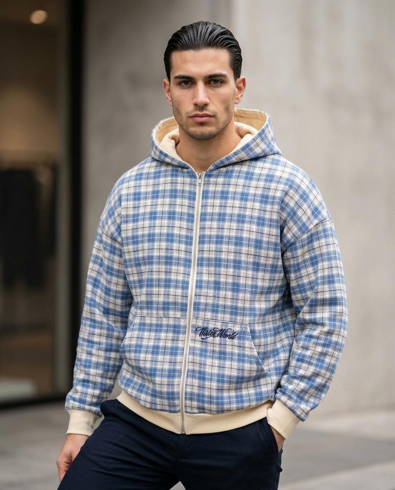 Statement Street - Rasus | Kariert Gefüttert Hoodie Unisex