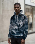 Statement Street - Zibed | Langärmeliger Allover-Print Hoodie Unisex