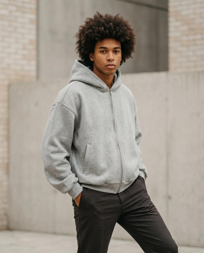 Statement Street - Verin | Reißverschluss Kapuzen Jacke Unisex