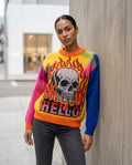 Statement Street - Tozen | Mehrfarbiger Gestrickter Pullover Unisex