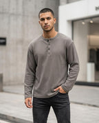 Statement Street - Suval | Strukturierter Langärmliger Pullover Unisex