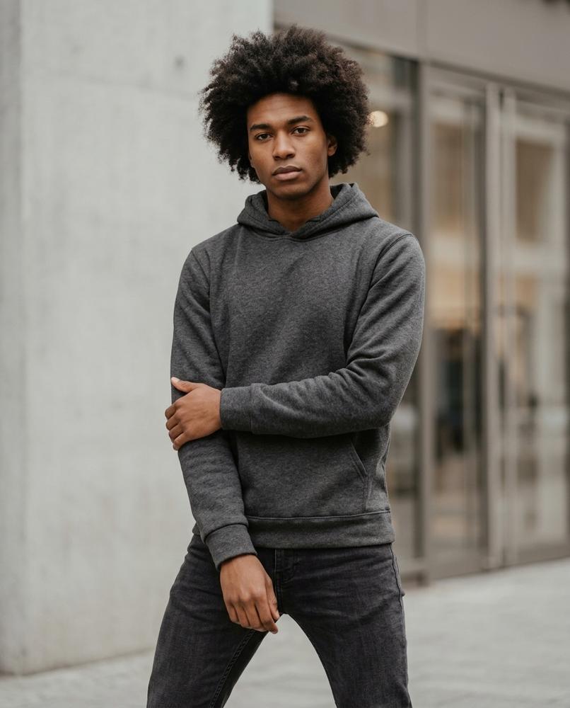 Statement Street - Kosuv | Langärmliger Baumwoll Hoodie Unisex