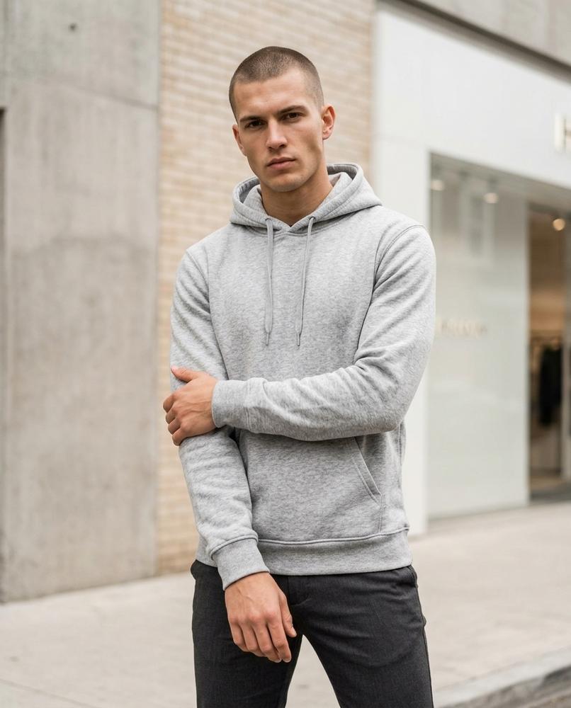 Statement Street - Kosuv | Langärmliger Baumwoll Hoodie Unisex
