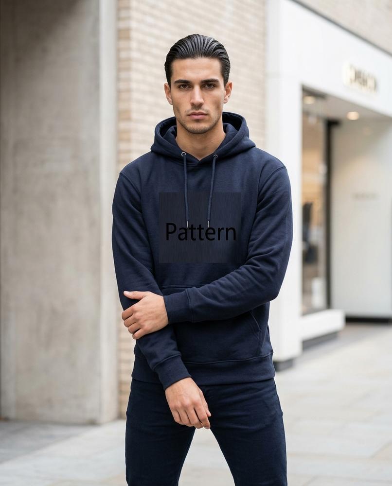 Statement Street - Nehas | Langärmlig Bedruckt Hoodie Unisex