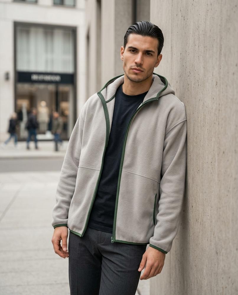 Statement Street - Yetil | Reißverschluss Fleece Jacke Unisex