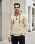 Statement Street - Mirar | Reißverschluss Zweifarbiger Hoodie Herren