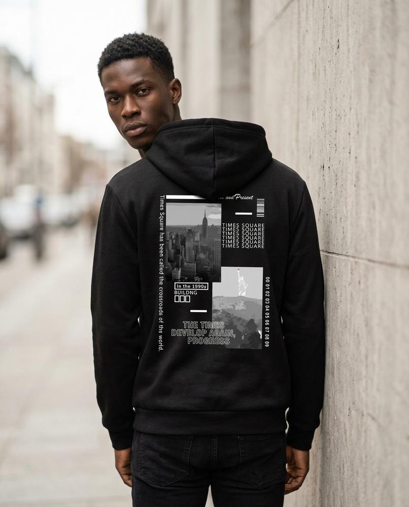 Statement Street - Detim | Bedruckter Kapuzen Hoodie Unisex