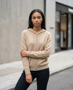 Statement Street - Ciwur | Gestrickter Langärmliger Hoodie Unisex