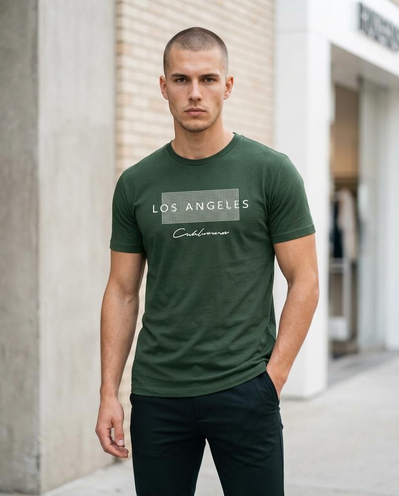 Statement Street - Cerar | Kurzärmliges Bedrucktes Shirt Unisex