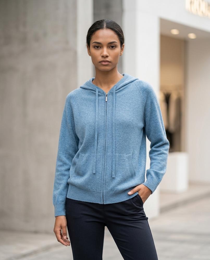 Statement Street - Ciwur | Gestrickter Langärmliger Hoodie Unisex
