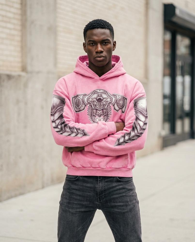 Statement Street - Nelis | Weit Geschnitten Bedruckt Hoodie Unisex