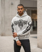 Statement Street - Nelis | Weit Geschnitten Bedruckt Hoodie Unisex