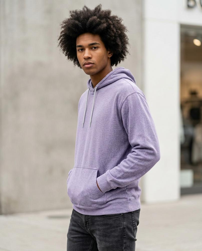 Statement Street - Eibov | Gewaschener Langärmliger Hoodie Unisex