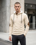 Statement Street - Camem | Strukturierter Geknöpfter Hoodie Herren