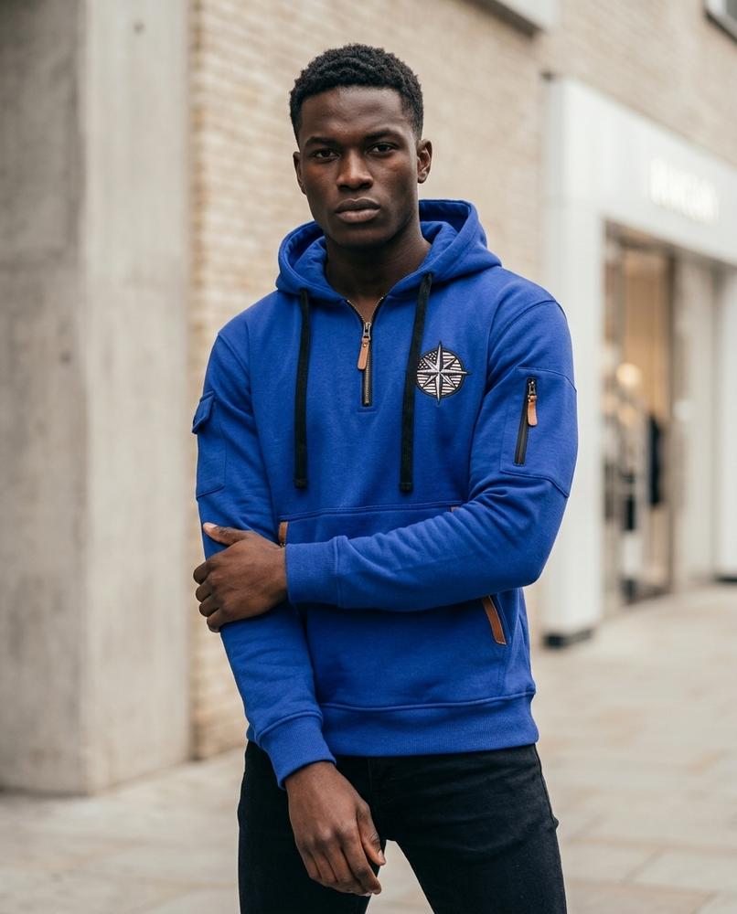 Statement Street - Ealan | Funktionaler Hochschließender Hoodie Herren
