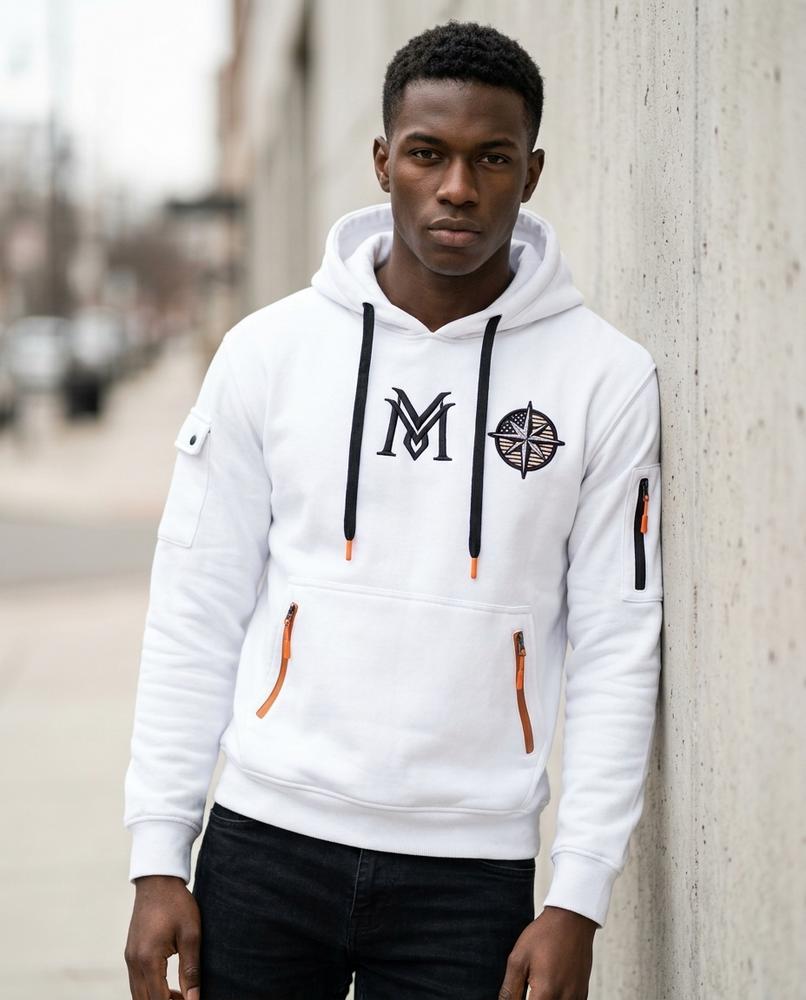 Statement Street - Ealan | Funktionaler Hochschließender Hoodie Herren