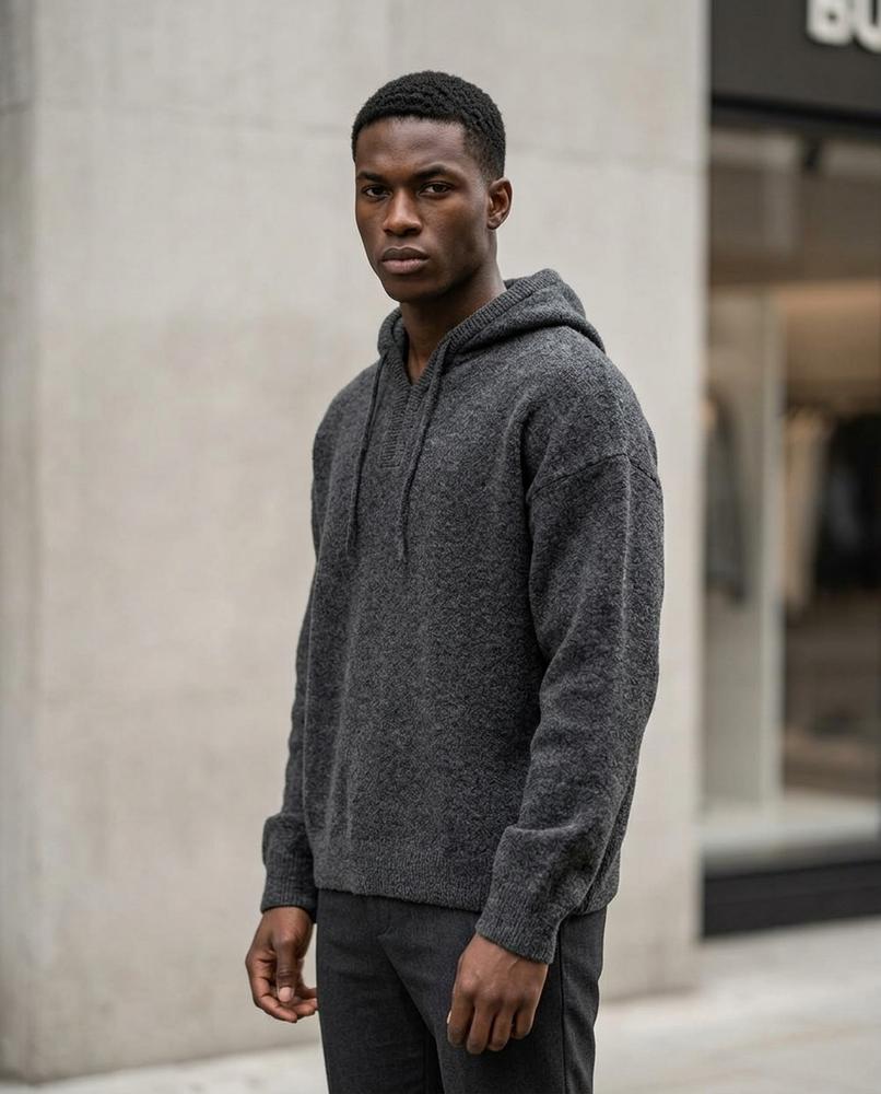 Statement Street - Didud | Gestrickt Gefüttert Hoodie Unisex