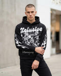 Statement Street - Sepil | Langärmliger Bedruckter Hoodie Unisex