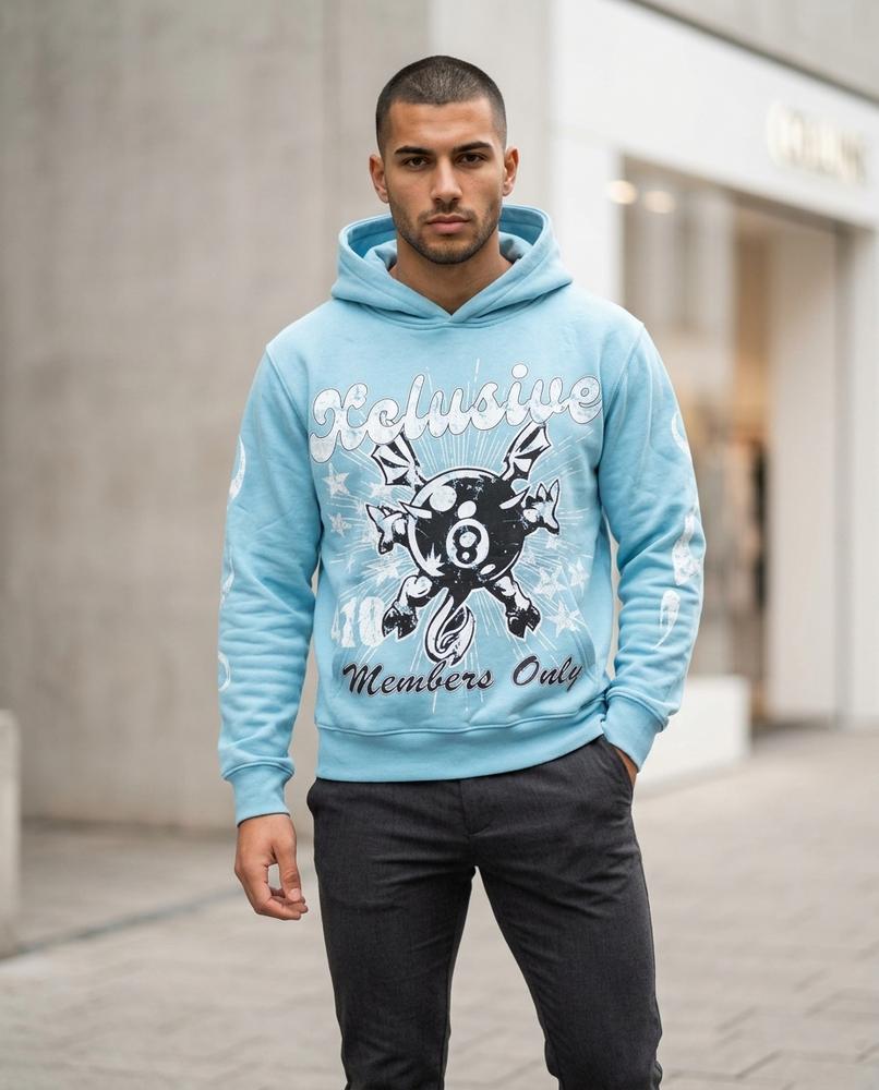 Statement Street - Sepil | Langärmliger Bedruckter Hoodie Unisex