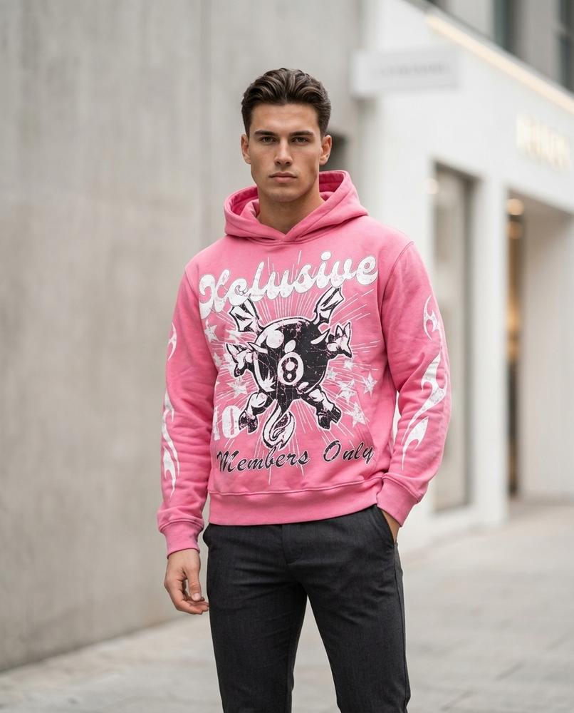 Statement Street - Sepil | Langärmliger Bedruckter Hoodie Unisex