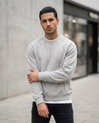 Statement Street - Vepol | Geripptes Raglanärmeliges Sweatshirt Herren