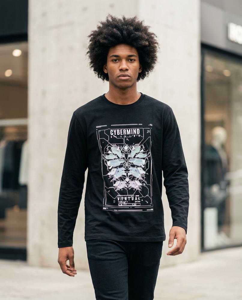 Statement Street - Dehud | Langärmliges Baumwoll Shirt Unisex