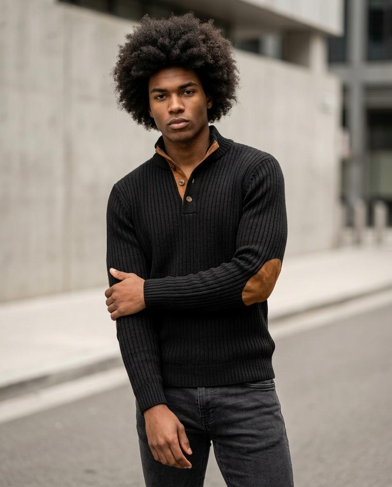 Statement Street - Tupat | Gestreift Gestrickt Pullover Herren