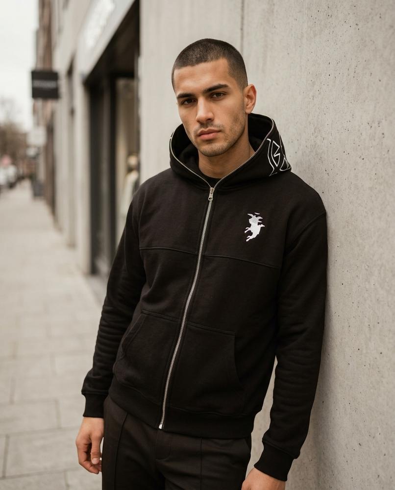 Statement Street - Duvet | Hochschließend Langärmlig Hoodie Unisex