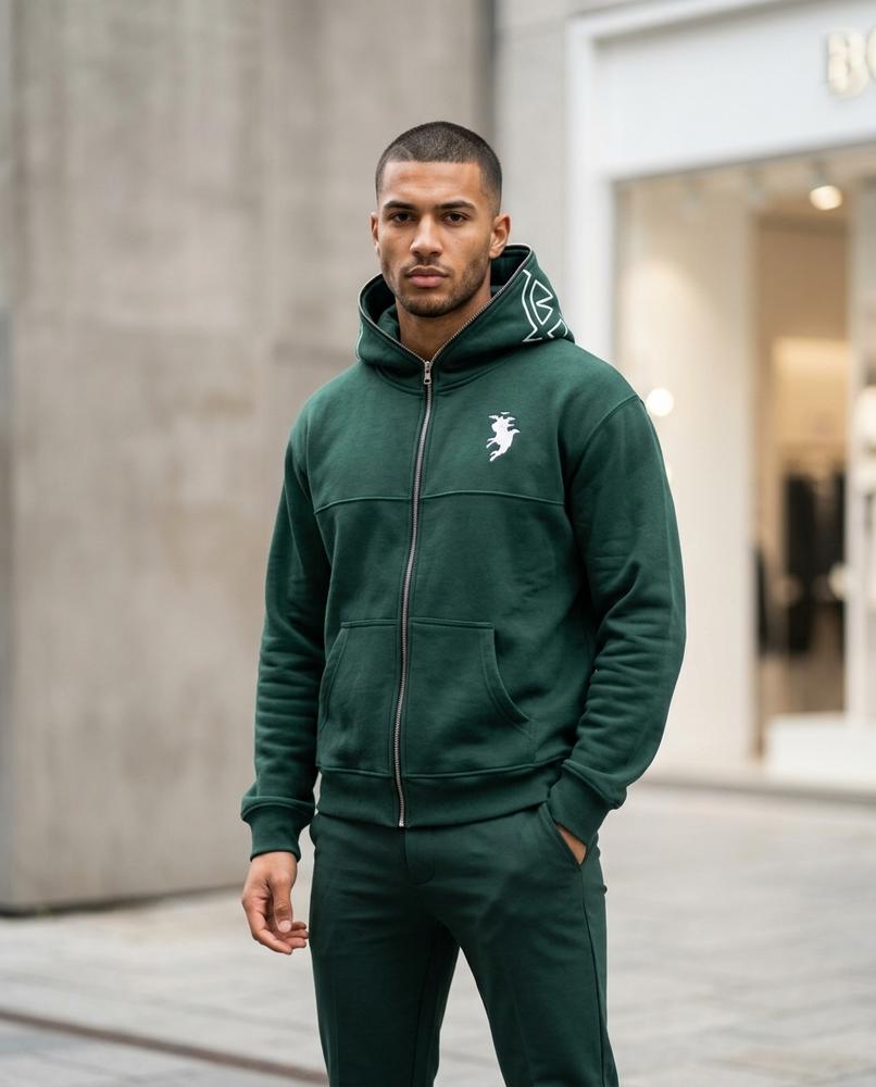 Statement Street - Duvet | Hochschließend Langärmlig Hoodie Unisex